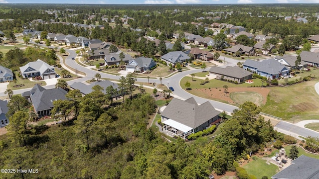 8549 Oak Abbey Trl NE, Leland, NC 28451 - drone / aerial view with a residential view