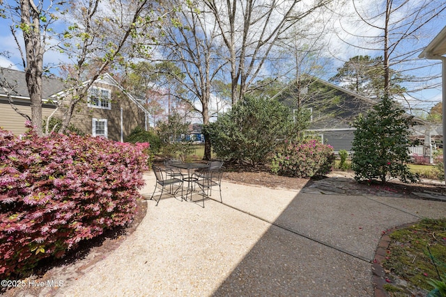 view of patio / terrace with outdoor dining area