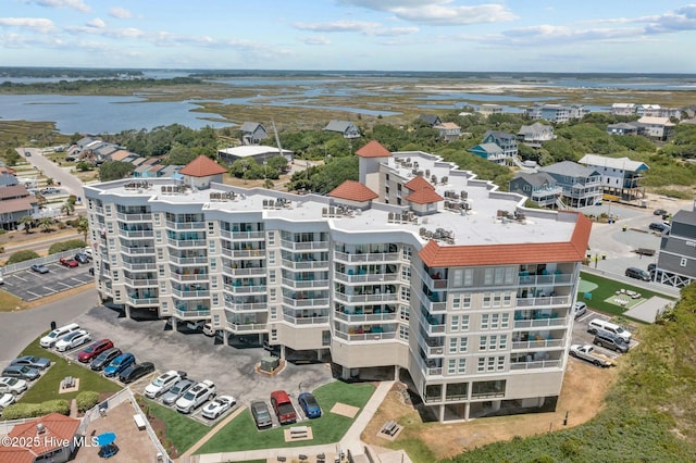2000 New River Inlet Rd Unit 3513, North Topsail Beach, NC 28460 - bird's eye view with a water view
