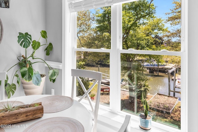 107 SW 25th St, Oak Island, NC 28465 - sunroom / solarium with a water view