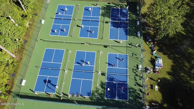aerial view