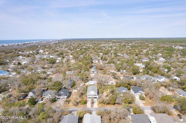 117 NW 2nd St, Oak Island, NC 28465 - bird's eye view with a residential view
