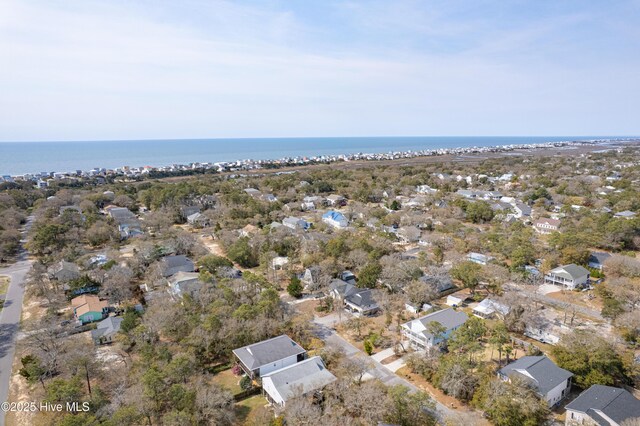 117 NW 2nd St, Oak Island, NC 28465 - birds eye view of property with a water view