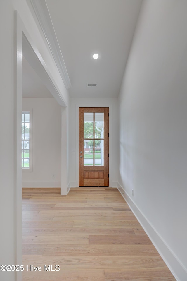 226 Bayfield Dr, Wilmington, NC 28411 - spare room featuring healthy amount of natural light, light wood finished floors, and recessed lighting