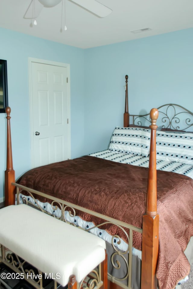 314 Nugget Trl, Elizabeth City, NC 27909 - bedroom with ceiling fan