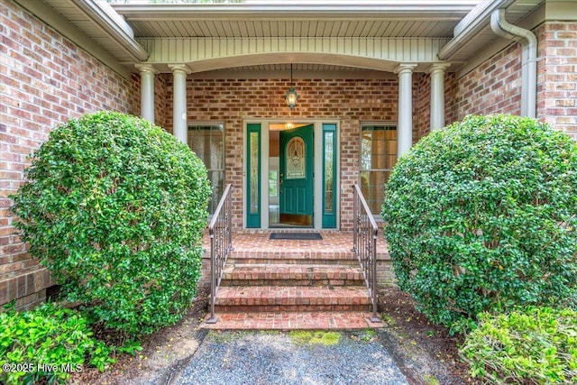 17 Windsong Pl, Whispering Pines, NC 28327 - entrance to property with brick siding