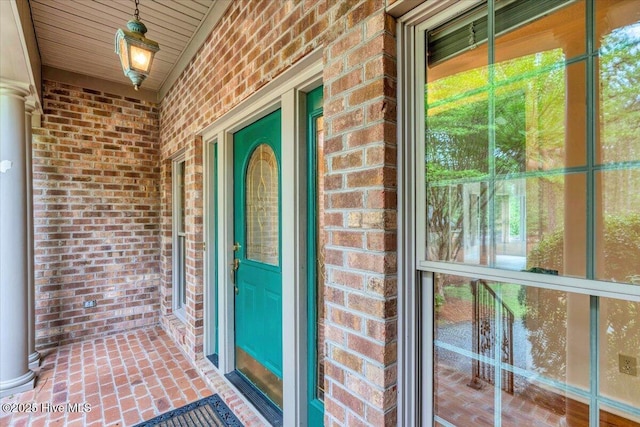 17 Windsong Pl, Whispering Pines, NC 28327 - property entrance with brick siding