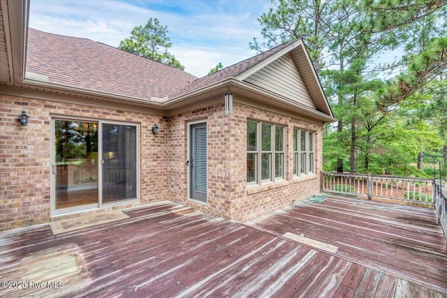 17 Windsong Pl, Whispering Pines, NC 28327 - view of wooden deck