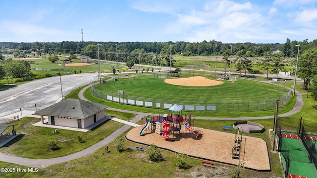 57 N Passerine Path, Hampstead, NC 28443 - drone / aerial view of a community park