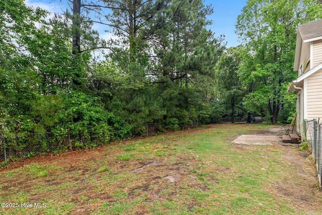 213 Spruce Ct, Jacksonville, NC 28546 - view of yard featuring fence