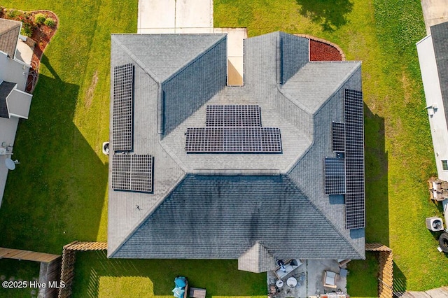 drone / aerial view