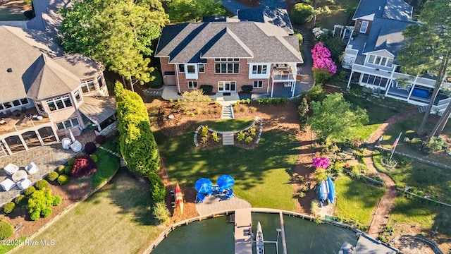 120 Clay Cir W, End, NC 27376 - bird's eye view