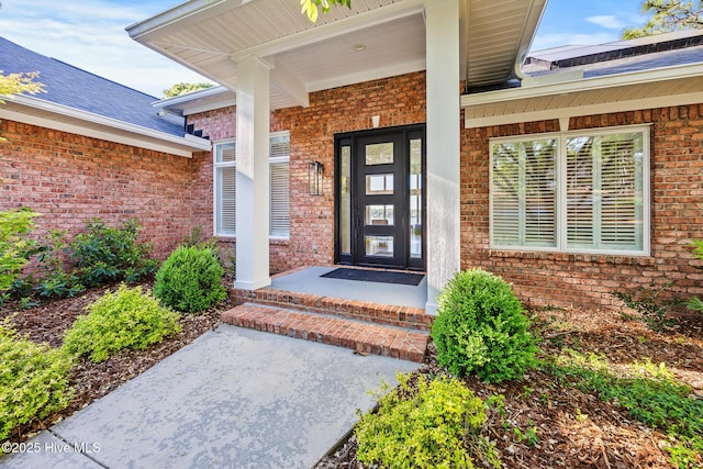 120 Clay Cir W, End, NC 27376 - view of exterior entry with brick siding