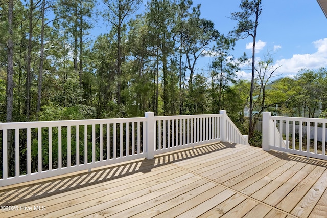 101 SE 68th St, Oak Island, NC 28465 - view of wooden deck