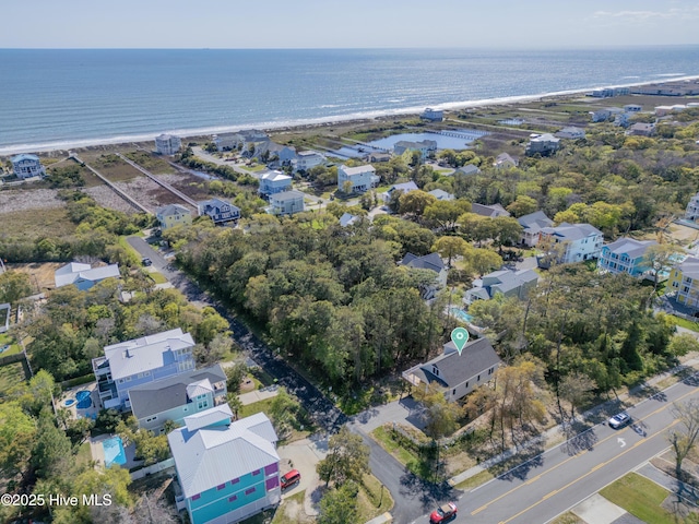 101 SE 68th St, Oak Island, NC 28465 - aerial view featuring a water view