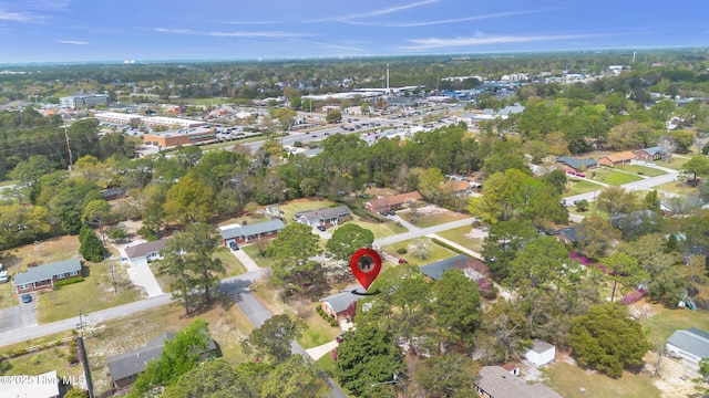 aerial view