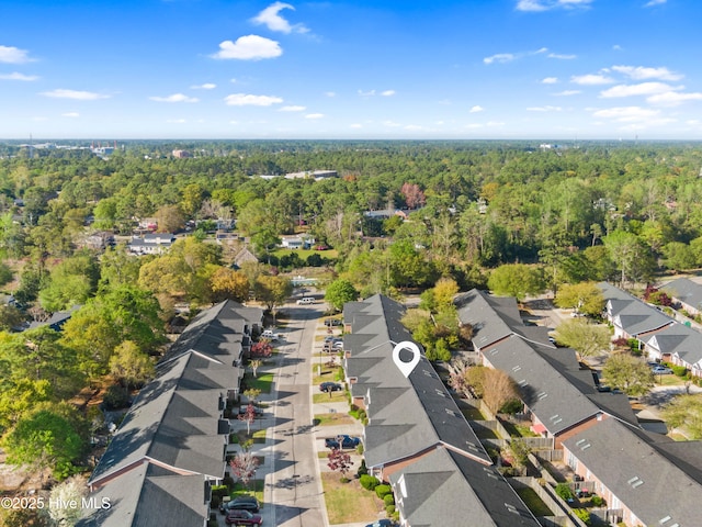 5006 Carleton Dr Unit 90, Wilmington, NC 28403 - view of property location featuring nearby suburban area and a heavily wooded area