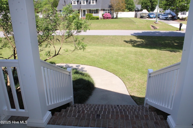 view of yard