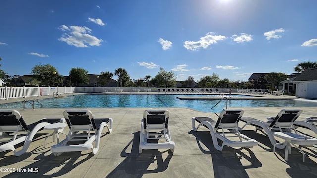 1905 Coleman Lake Dr, Calabash, NC 28467 - community pool with a patio area