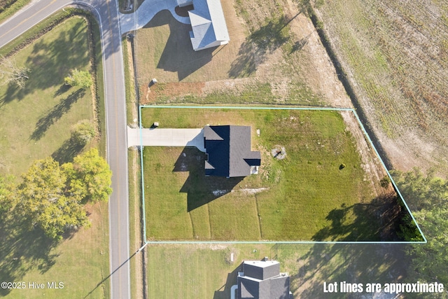 2665 Ash Little River Rd NW, Longwood, NC 28452 - aerial view of property and surrounding area with property boundaries highlighted