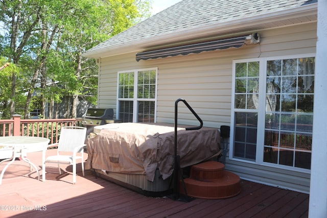 view of deck