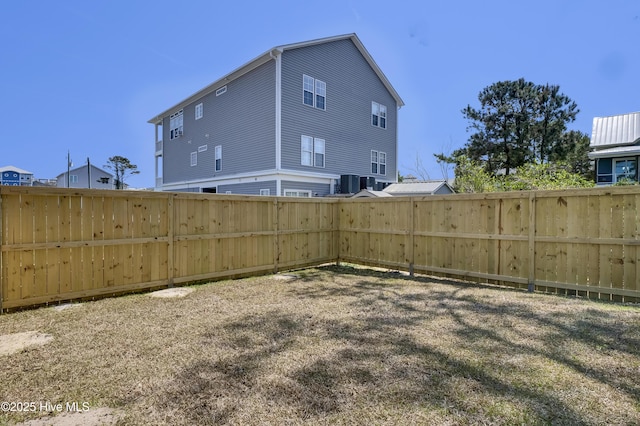 1205 Mackerel Ln Unit 2, Carolina Beach, NC 28428 - view of yard with fence