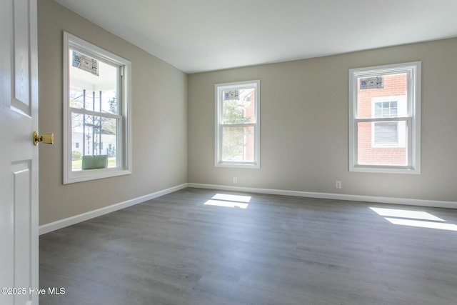 915 N Broad St, Edenton, NC 27932 - empty room featuring wood finished floors and baseboards