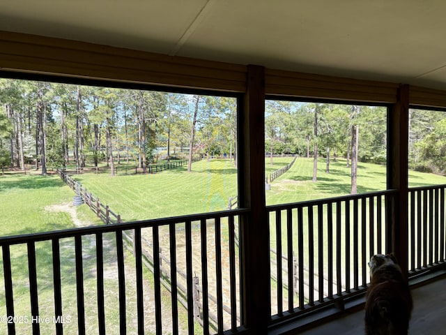 207 Bump A Long Ln, Southern Pines, NC 28387 - view of unfurnished sunroom