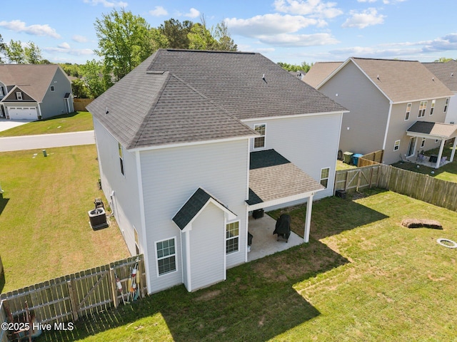506 White Shoal Way, Sneads Ferry, NC 28460 - bird's eye view with a residential view
