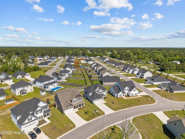 506 White Shoal Way, Sneads Ferry, NC 28460 - aerial view with a residential view