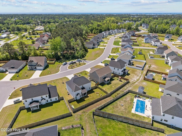 506 White Shoal Way, Sneads Ferry, NC 28460 - birds eye view of property featuring a residential view