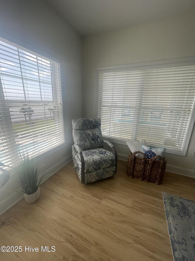 7265 Seashell Ln SW Unit 303, Ocean Isle Beach, NC 28469 - full bathroom with toilet, tile patterned floors, a shower stall, and baseboards