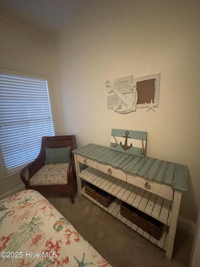 7265 Seashell Ln SW Unit 303, Ocean Isle Beach, NC 28469 - bathroom with toilet, tile patterned floors, baseboards, and shower / bathtub combination with curtain