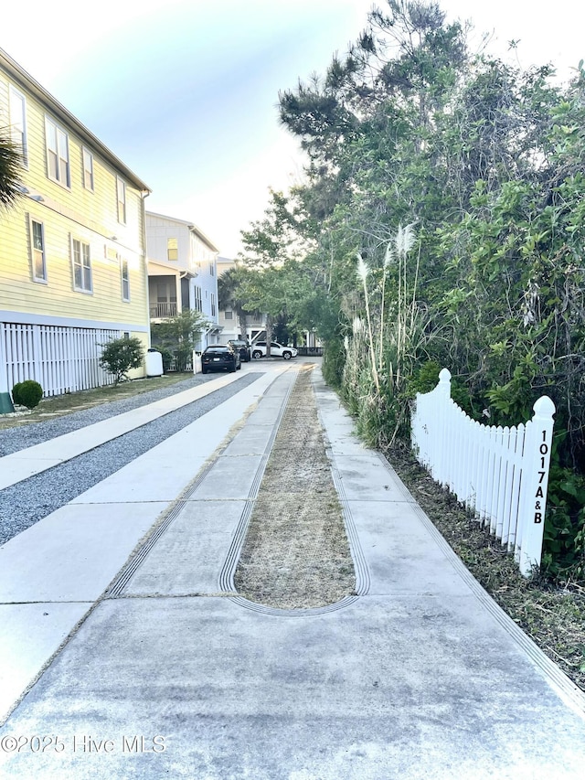 view of street