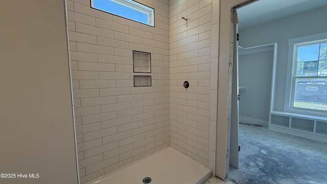 295 E Ivybridge Dr, Hubert, NC 28539 - bathroom with tiled shower