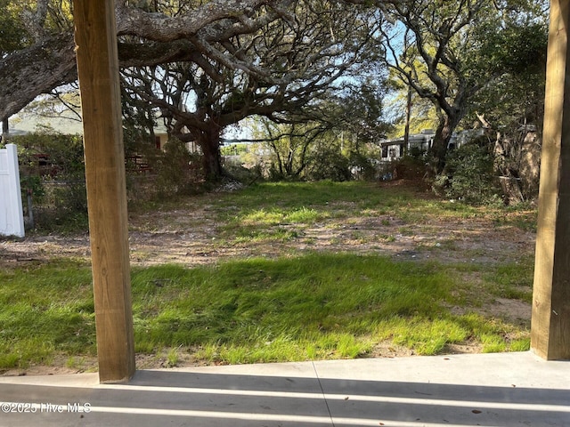 view of yard