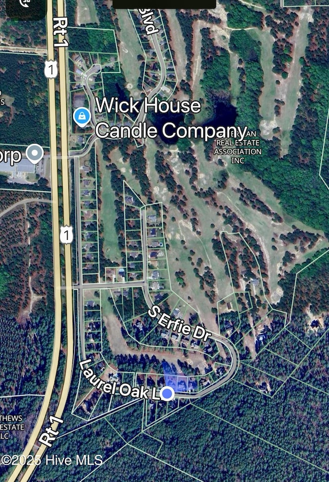 165 Laurel Oak Ln, Pinebluff, NC 28373 - map / location