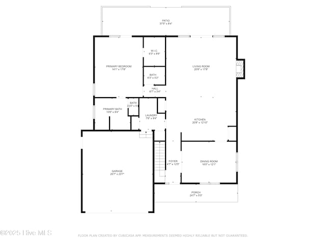 165 Laurel Oak Ln, Pinebluff, NC 28373 - property floor plan