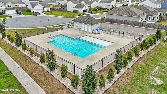 7351 Bellacroft Dr, Leland, NC 28451 - community pool featuring a residential view