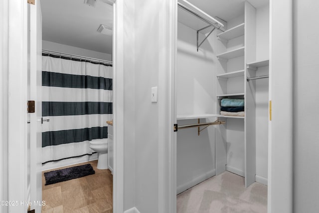 view of spacious closet