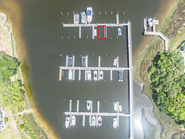 aerial view of property's location