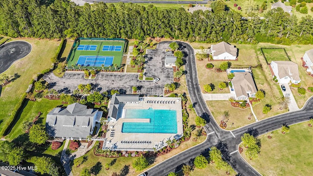 aerial view