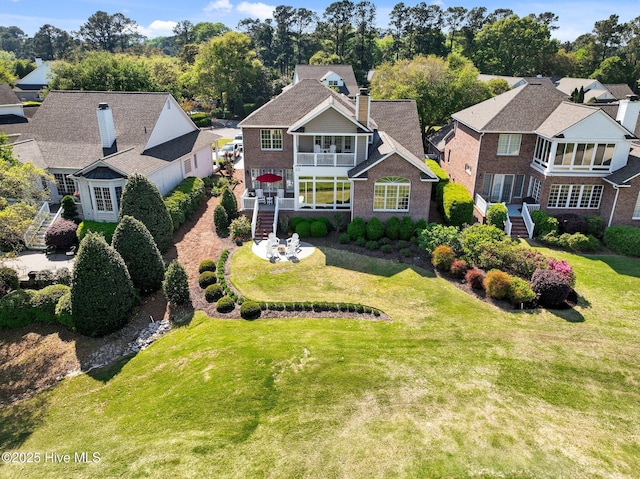 423 Black Diamond Dr, Wilmington, NC 28411 - aerial view featuring a residential view