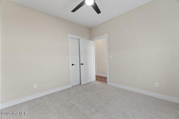 119 Bridgetowne Ave, Edenton, NC 27932 - carpeted empty room featuring baseboards and ceiling fan
