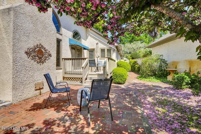 1957 Prestwick Ln, Wilmington, NC 28405 - view of patio / terrace featuring a deck