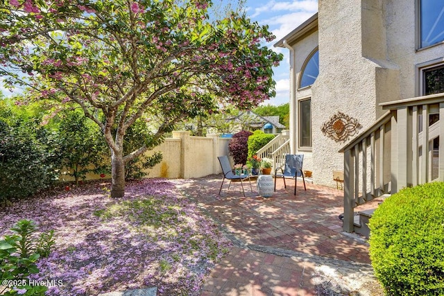 1957 Prestwick Ln, Wilmington, NC 28405 - view of yard featuring a patio area