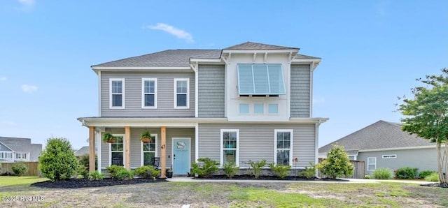 41 S Lamplighters Walk, Hampstead, NC 28443 - view of front facade with covered porch