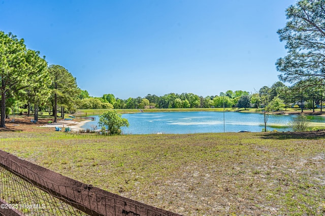 124 Shenandoah Rd E, West End, NC 27376 - water view with a tree filled landscape