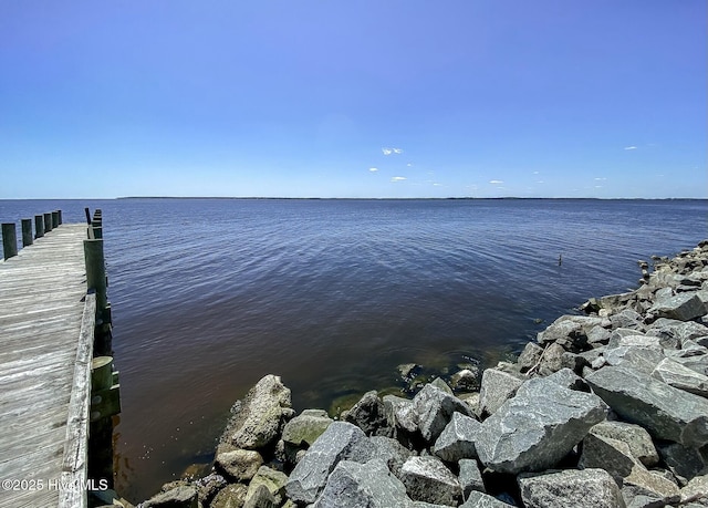 105 Blue Heron Rd, Shiloh, NC 27974 - dock area with a water view
