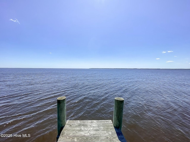 105 Blue Heron Rd, Shiloh, NC 27974 - dock featuring a water view